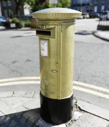 Aberdeen City Centre Postbox
